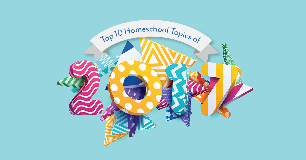 Top 10 Homeschool Topics of 2017 - AOP Homeschooling
